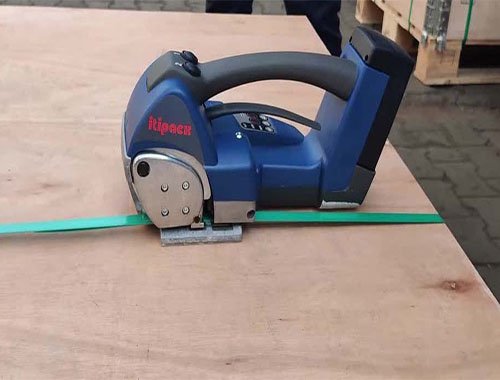 Battery Tool, Best Battery Strapping Tools in Ireland, High-quality strapping tools with plastic and steel straps for packaging in Ireland.